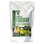 Amla Powder Without Seeds 100g — Indian Gooseberry for Hair & Skin | Henna Cosmetics