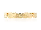 Floral Hawaiian Three Piece Bracelet — Big Island Jewelers | Kailua-Kona, HI