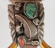 Apple watch band leaf turquoise