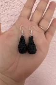 BARRO NEGRO PINEAPPLE POTTERY EARRINGS