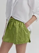 ALC Satin Drawstring Shorts