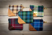 9" X 8" Valuables Pouch - Tartan