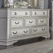 Abbey Park Drawer Dresser In Antique White