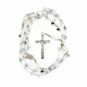 50 BEAD SMALL CRUCIFIX ROSARY | 1-Piece Per Pack