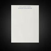 Blind Deboss Letterhead