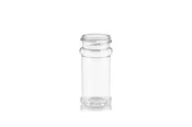 100 ml Clear PET Round Spice Jar 43-485