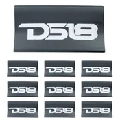 0 Gauge 3:1 Heat Shrink with DS18 Logo 10 Pack Black
