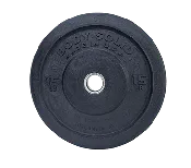 15LB BLACK BUMPER PLATES 17.375 - [OBPH15]