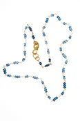 Blue Sapphire Necklace — Luna Felix Goldsmith