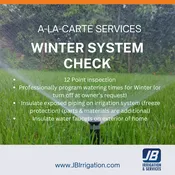 Winterization and System Check