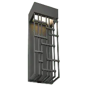 Abra Lighting Aspen Wet Location Lattice Shade Wall Fixture