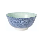 6 Inch Bowl - Blue Waves