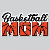 Basketball Mom – Waterproof Vinyl Decal for Car, Phone, Water Bottle