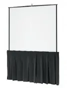 8' Screen w / Dress Kit — Dayton Media Technologies  |  Your source for sales, service and installation  |  Call us anytime 937.836.8700