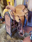 Saddle - Roughout Roper