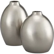 Set of Two Aluminum Bud Vases — J.J. Poole Opticians
