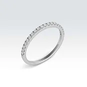 0.20 ctw. WHITE GOLD MATCHING BAND