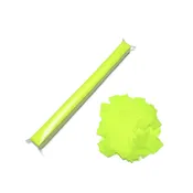 1" x 10" Neon DayGlo PVC .75 Squares Confetti Sleeve