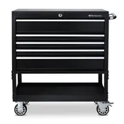 36 in. 5-Drawer Utility Cart