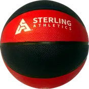 Sterling Athletics Black/Red Indoor/Outdoor Rubber Basketball