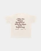 All-American Slogan Tee - Cream