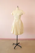 1960s Jonathan Logan damask dress — How Sweet It Was Vintage