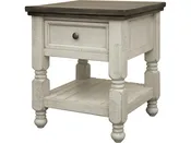 1 Drawer, Shelf End Table IFD4691END