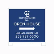 CBB-P9 (24″x24″) Personalized Plywood A-Board Sign (2-Sided)