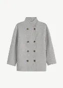 Alex Mill Sophia Coat in Light Heather Grey