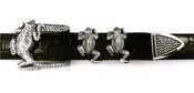 #1206 4 Pc. Buckle Set 1"