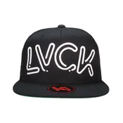 LVCK Arched Black/White Starter Snapback