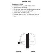 5400LN Series Heavy Duty Lever Lock