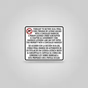 30.06 24" x 24" Gun Laws