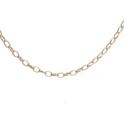 14k Yellow Gold Chain Link Necklace