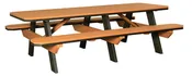 3' x 8' Garden Poly Picnic Table