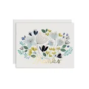 April Bouquet Thank You Card