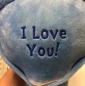 Additional Embroidery on Bottom of Stuffed Animals