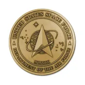 Air and Space Service Medallion, Brass Air and Space Medallion