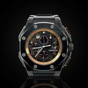 Pre Owned Audemars Piguet Royal Oak Offshore Schwarzenegger Legacy 48 mm Black Dial
