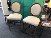 Bar Stool with Circular Back