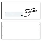 #10 Laser-Safe Window Envelopes Unprinted