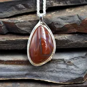 Lake Superior Agate Necklace