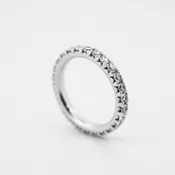 Platinum Diamond Eternity Anniversary Band Ring