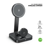 2-In-1 Foldable Magnetic Wireless Charger