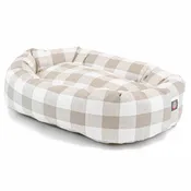 Anderson Check Bagel Dog Bed