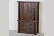 Barnwood 2 Drawer Armoire