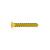 1.9 x 1.16 x 9.34 Gold or Silver Extra Long Eyeglass Screw #1522 #1523