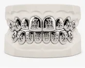 Chrome Hearts Silver Grillz DQ1998