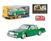 1/24 MotorMax GET LOW 1987 Buick Regal Diecast Model Car Green 79023 GRB