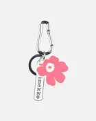 Aallokas Unikko Keychain | Pink, White